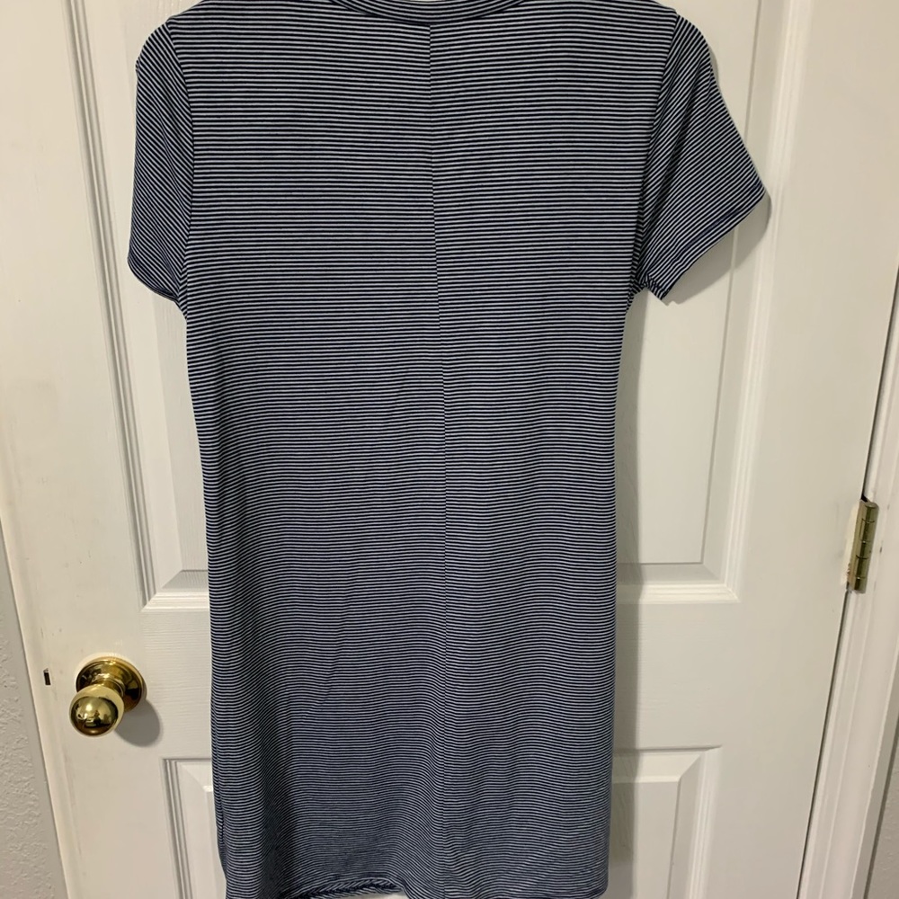 Stripped mini dress